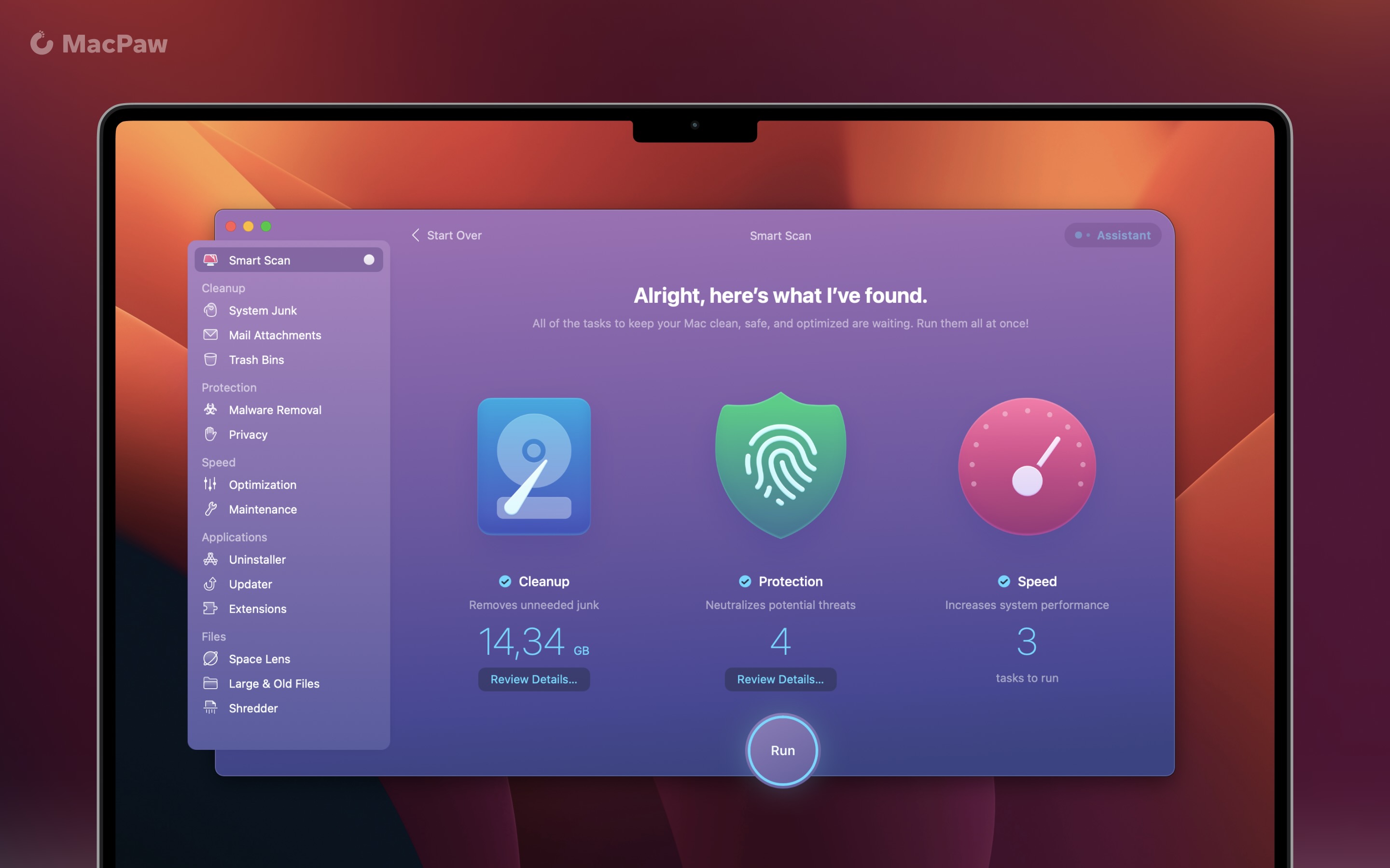 CleanMyMac X поможет вам повысить производительность вашего Mac и заставить его снова работать как новый