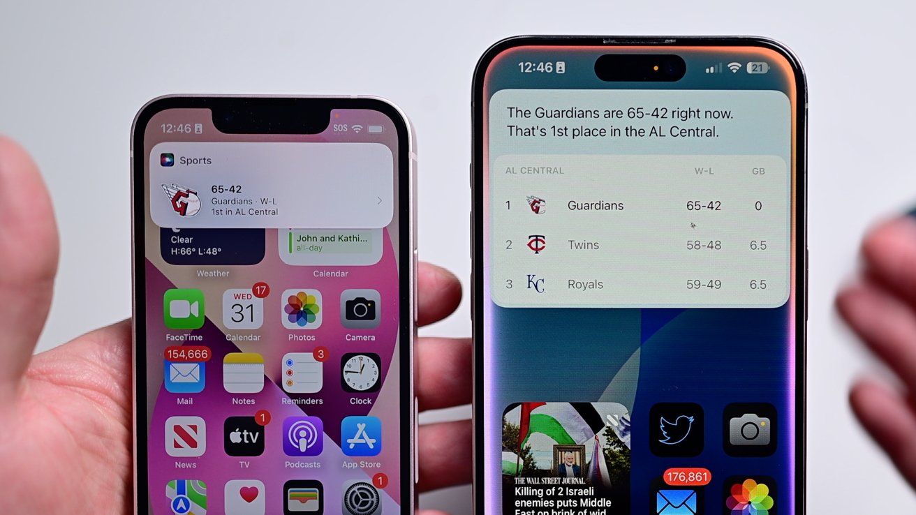 Два iPhone побили рекорд сезона для Cleveland Guardians