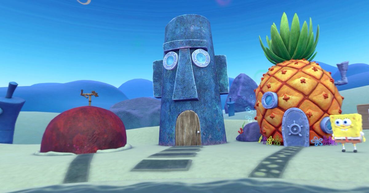 Новая среда SpongeBob SquarePants выходит на Apple Vision Pro