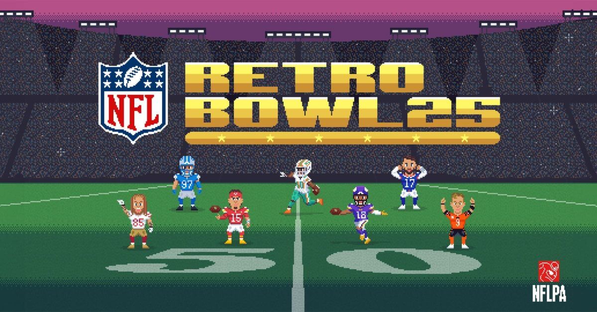 «NFL Retro Bowl '25' и другие игры появятся в Apple Arcade в сентябре