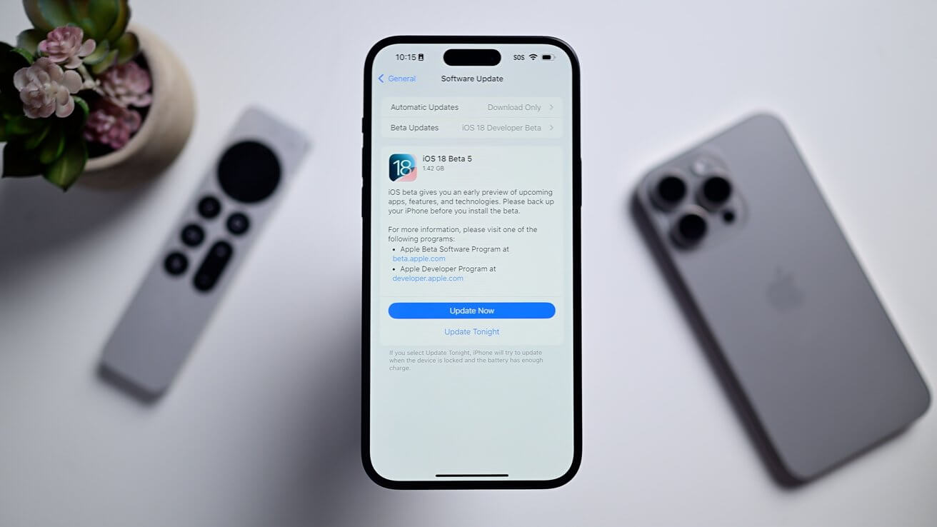 Ознакомьтесь со всеми изменениями в iOS 18 beta 5