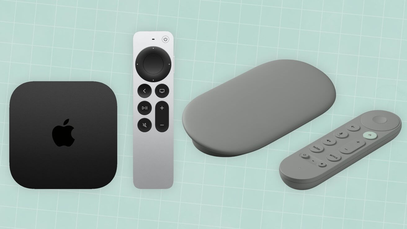 Apple TV 4K против Google TV Streamer: сравнение цен и характеристик
