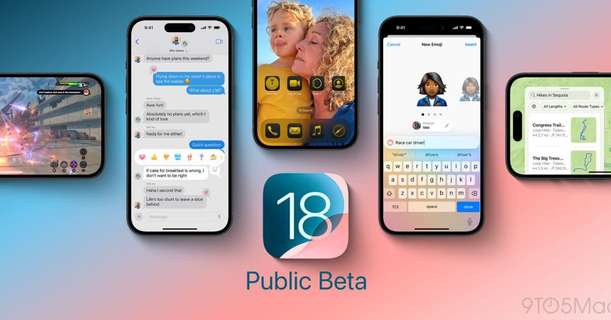 iOS 18 public beta 3 уже доступна, вот что нового