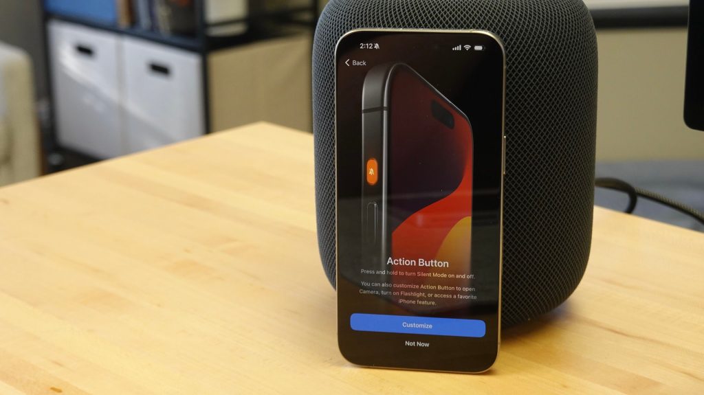 кнопка действия iPhone 16