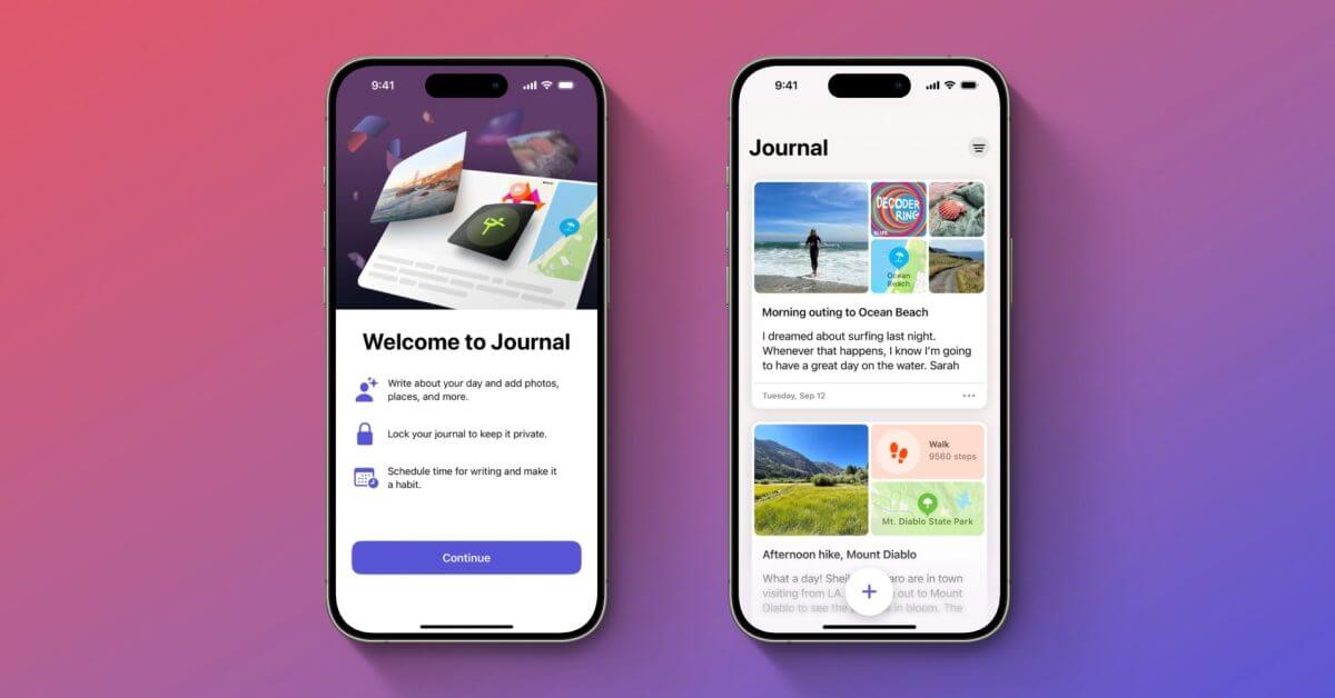 Приложение Journal от Apple вскоре может воспользоваться преимуществами Apple Intelligence