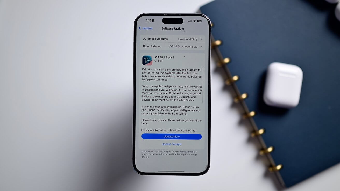 Практический опыт: все изменения в iOS 18.1 beta 2 и iOS 18 beta 6