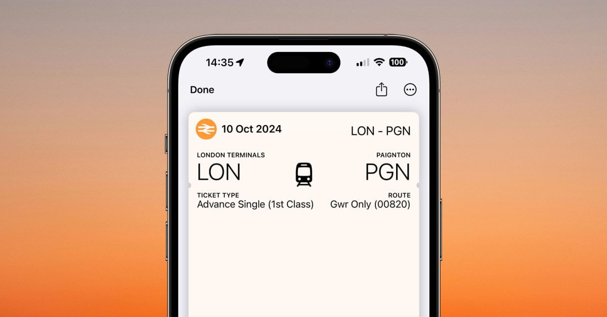 Давайте вручную добавим любой билет или проездной в Apple Wallet