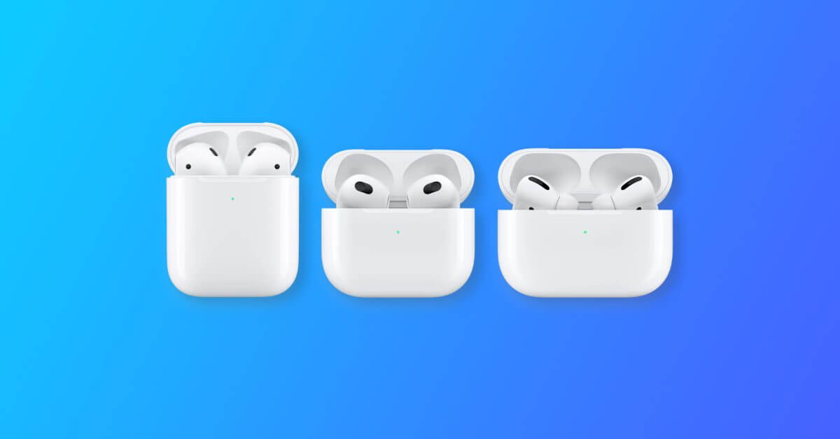 Gurman: AirPods 4 выйдут этой осенью в двух новых вариантах