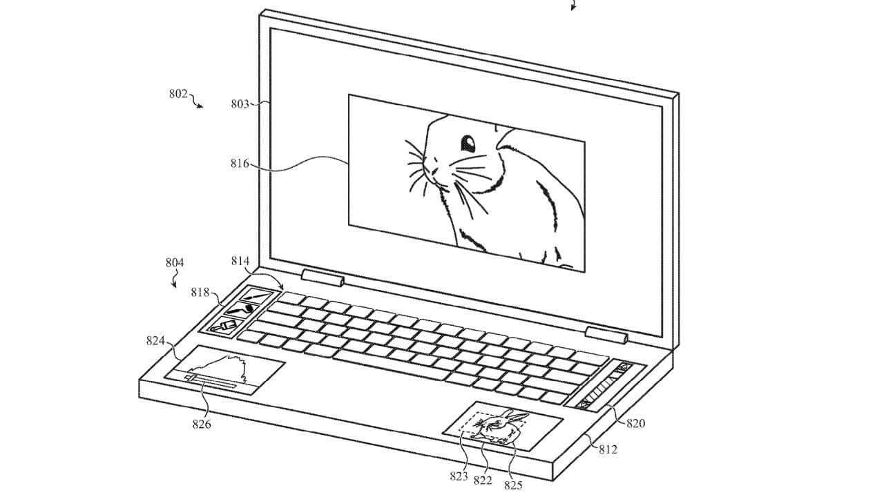 Будущие MacBook Pro могут иметь множество экранов, подобных Touch Bar