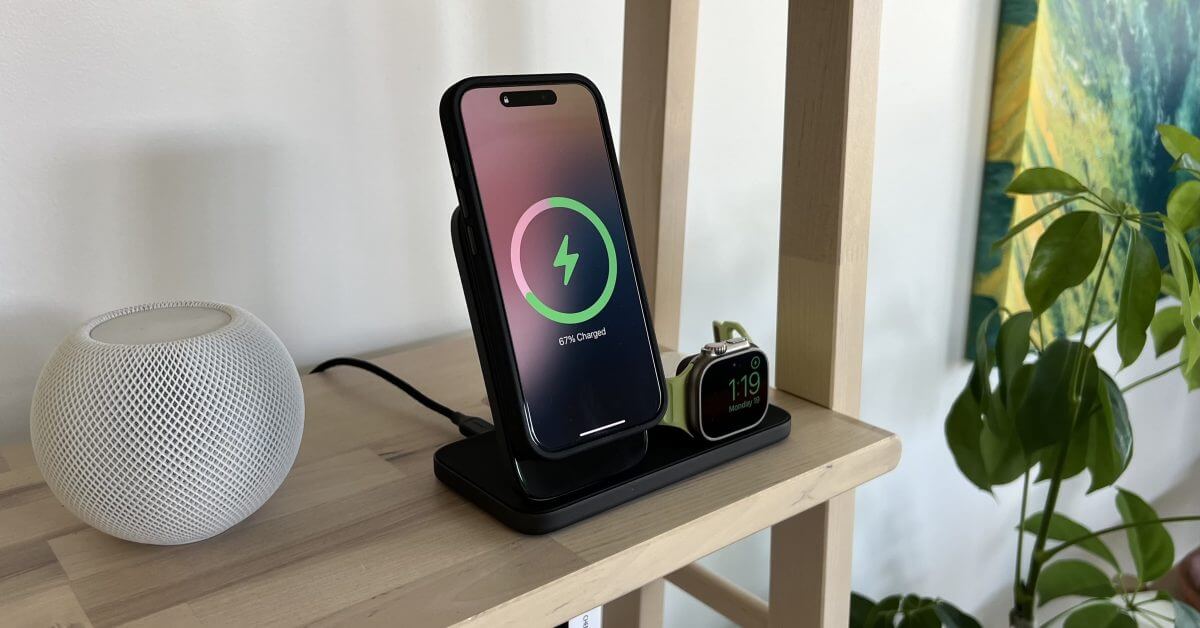 Nomad выпускает Stand One Max с Qi2 и быстрой зарядкой для Apple Watch