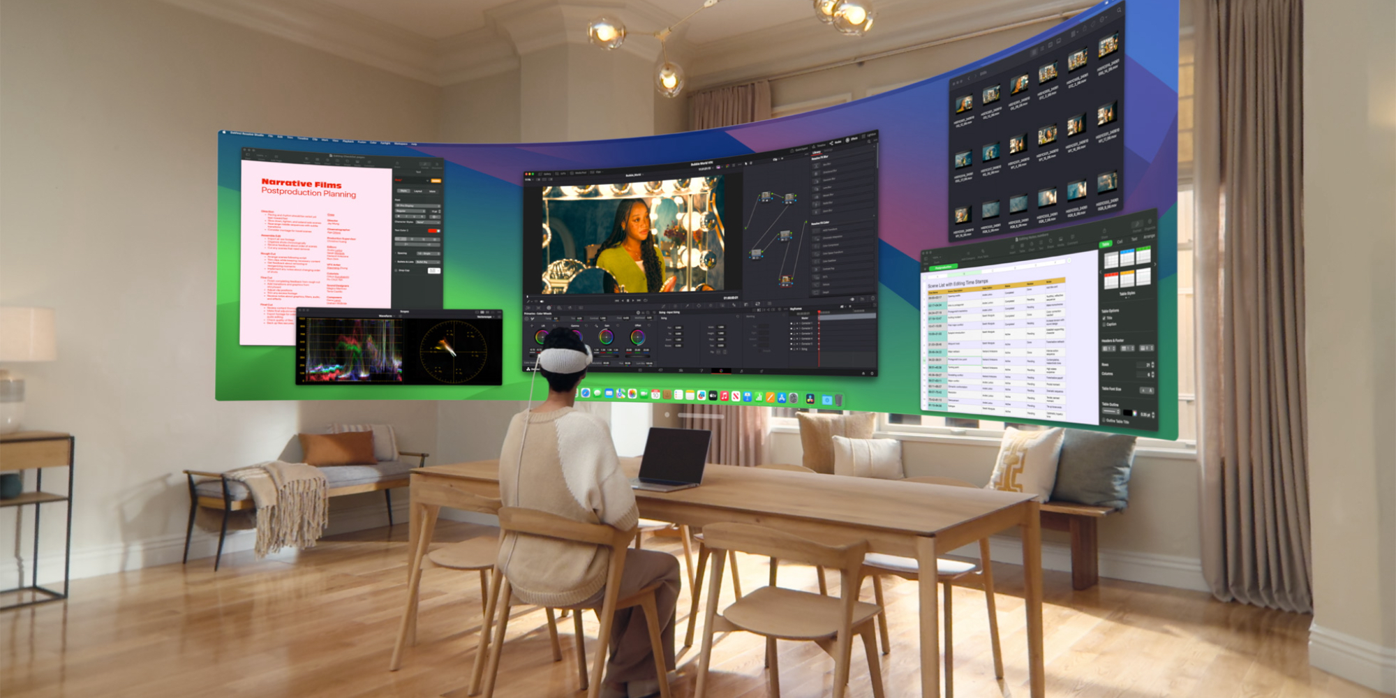 Виртуальный дисплей VisionOS 2 Mac
