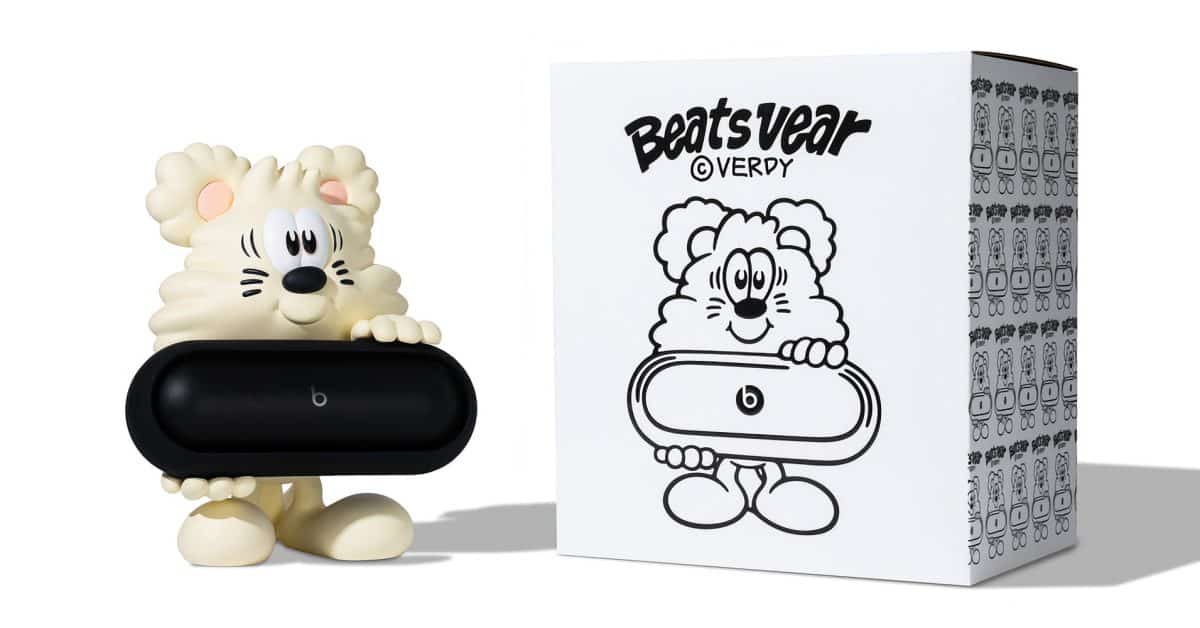 Verdy выпускает ограниченную серию игрушек Vear, в которых находится Beats Pill