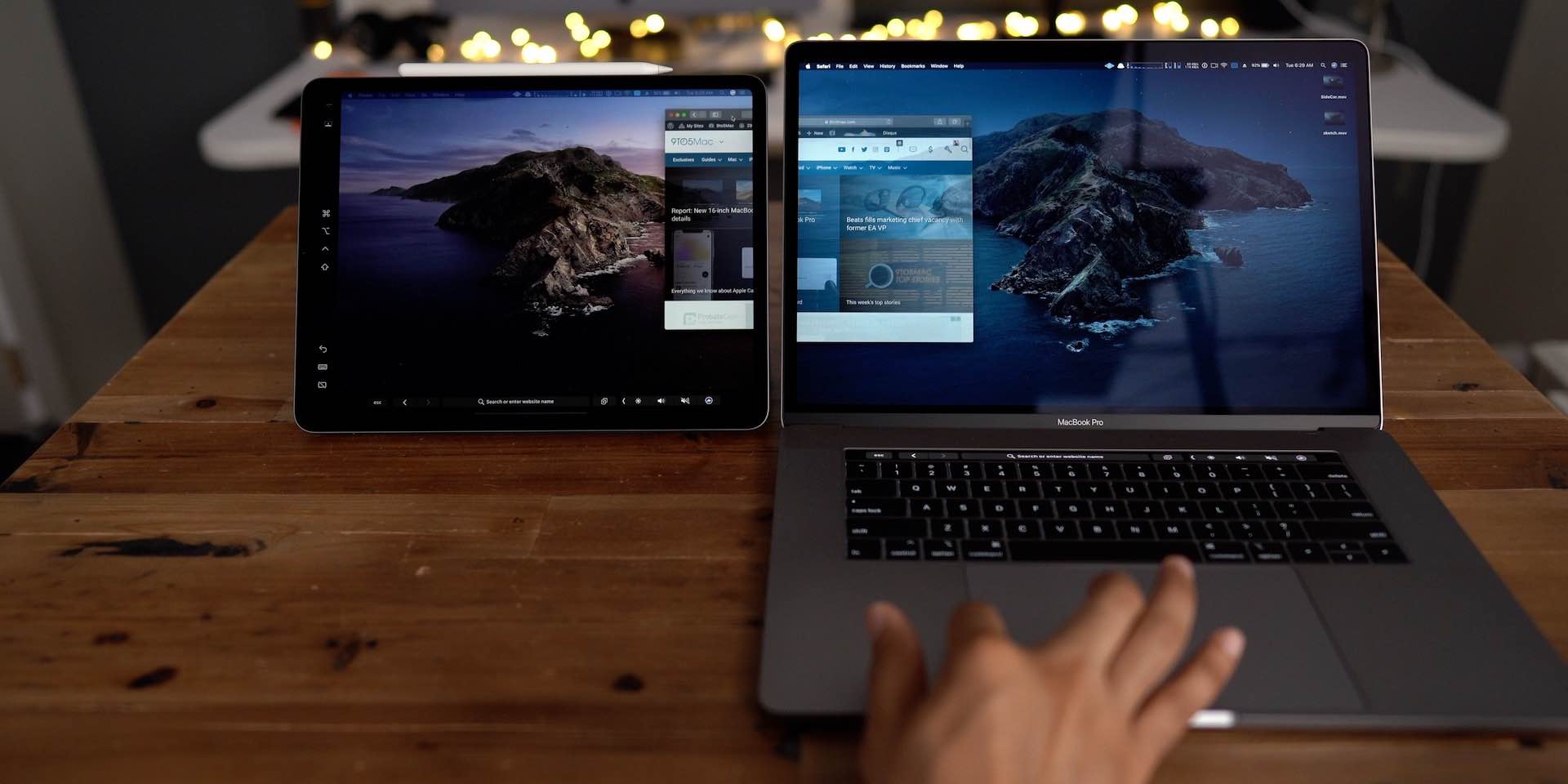 Использовать iMac как монитор Sidecar
