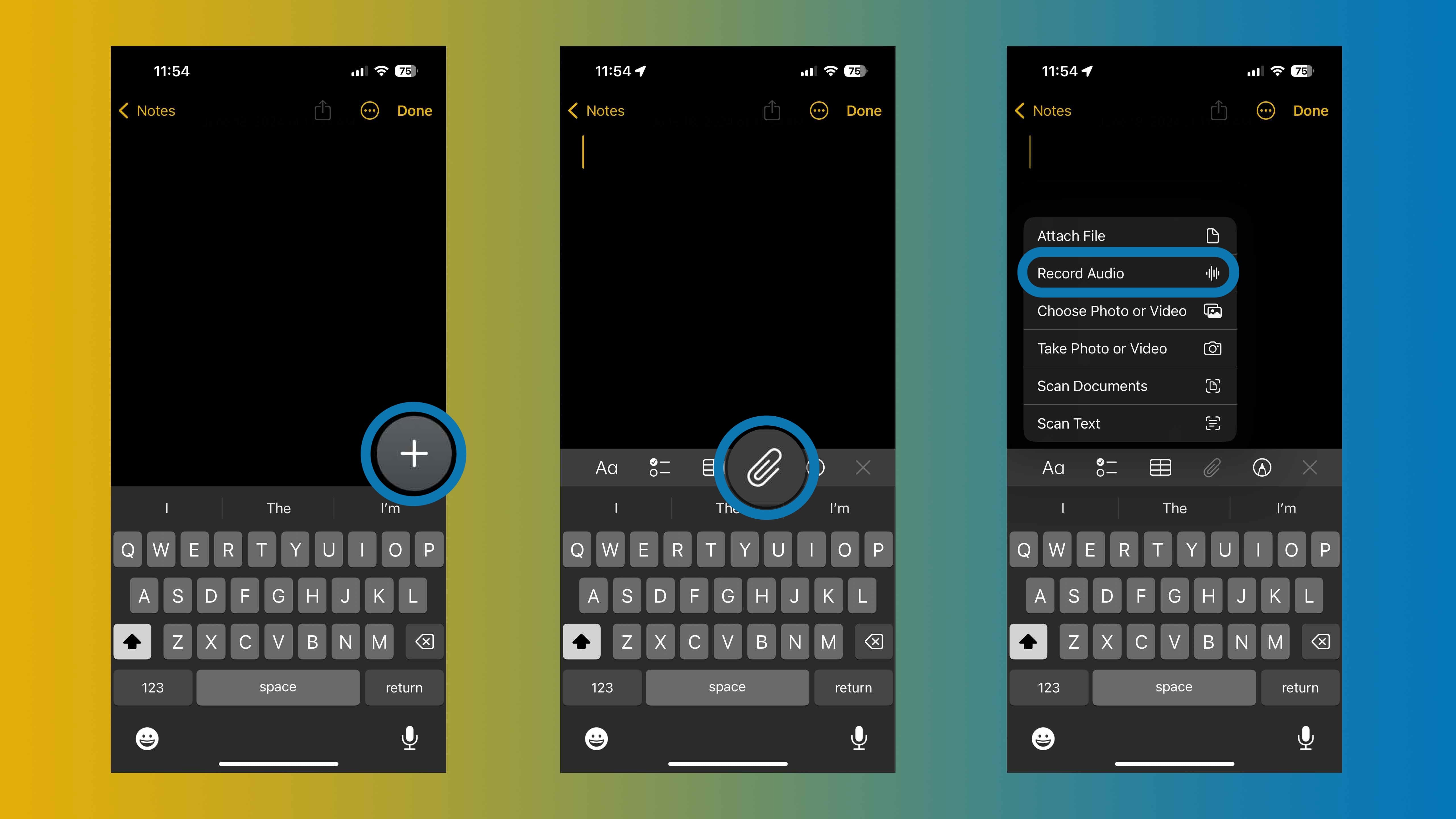 Аудиотранскрипция Apple Notes iOS 18 1