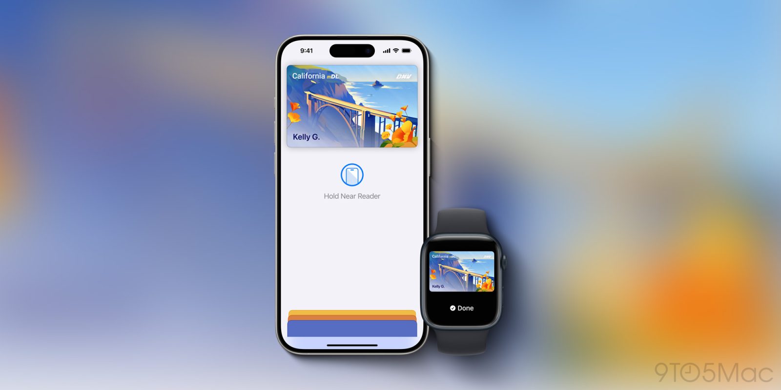Цифровой идентификатор Калифорнии в Wallet
