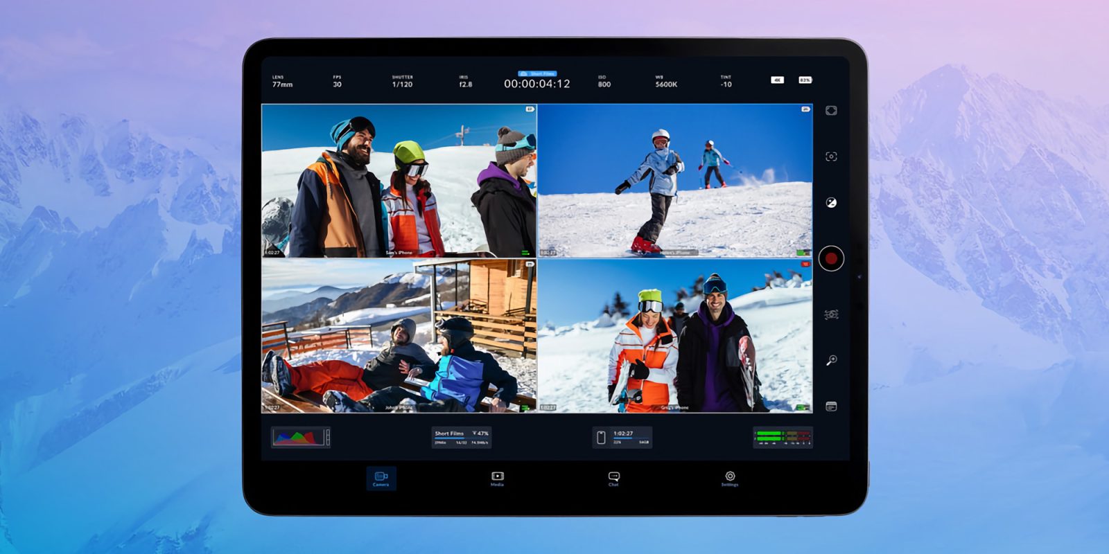 Приложение Blackmagic Camera обновлено новыми функциями и версией для iPad