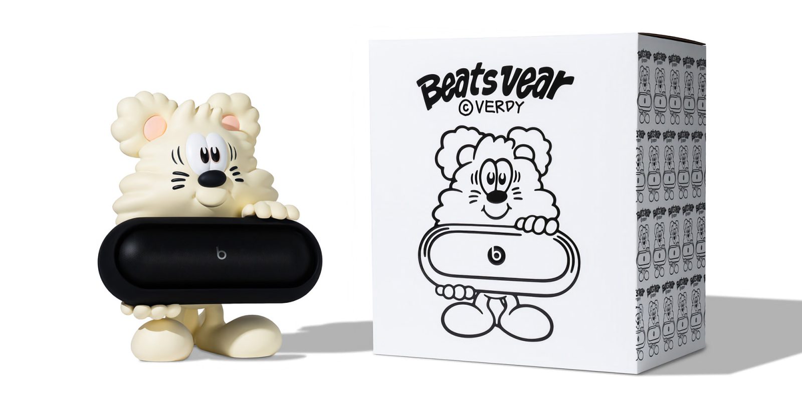 Verdy выпускает ограниченную серию игрушек Vear, в которых находится Beats Pill