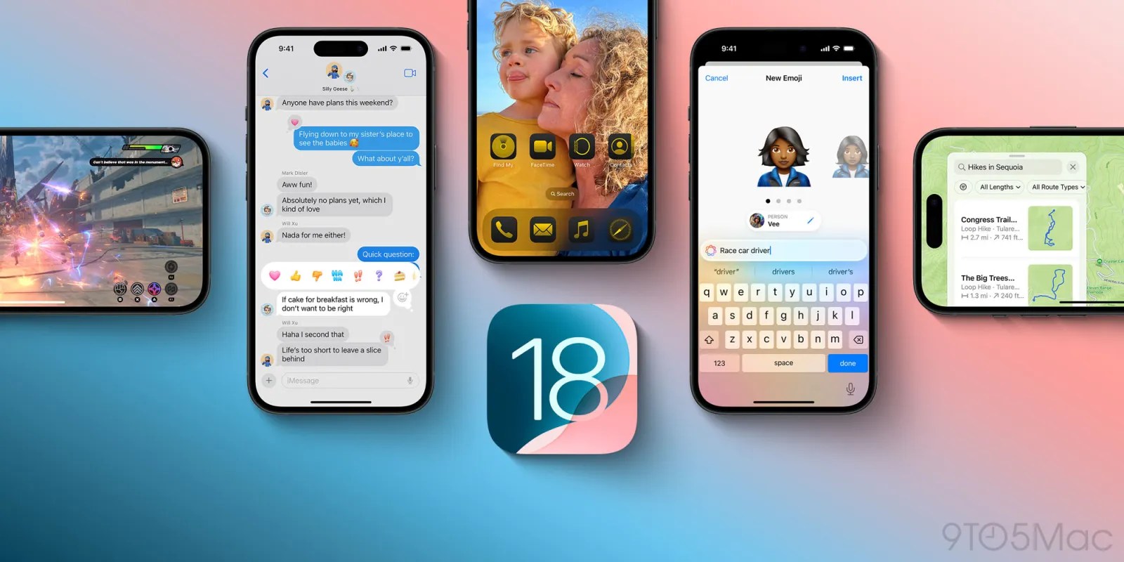 10 лучших функций iOS 18 | Скриншоты некоторых новых функций