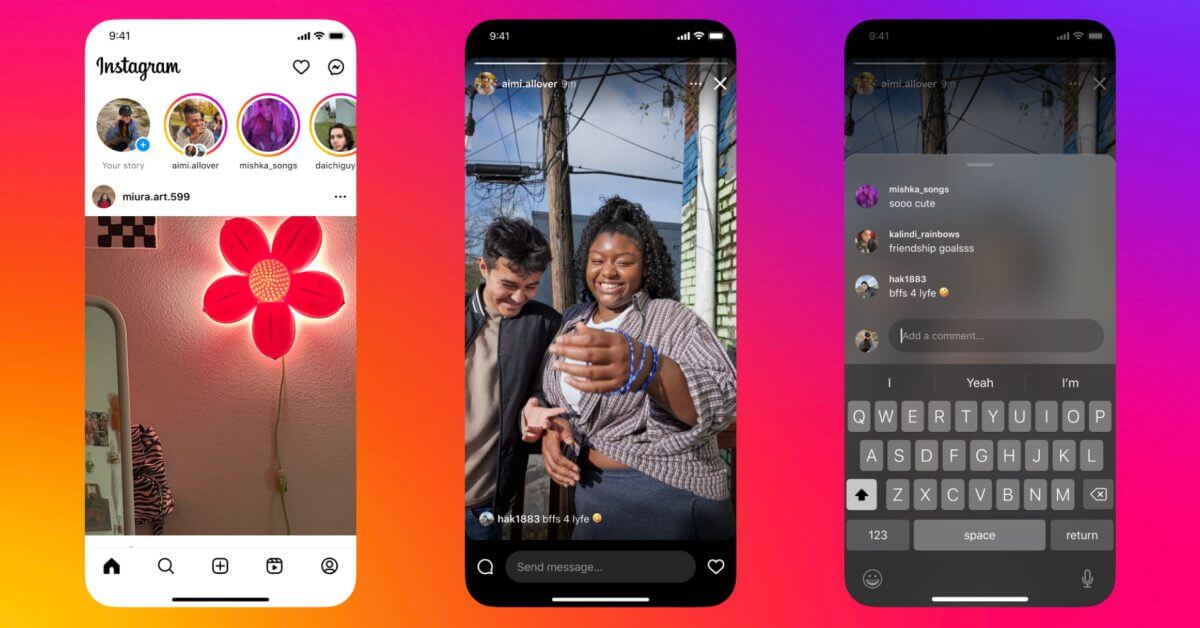 Instagram добавляет комментарии к историям с функцией антитроллинга