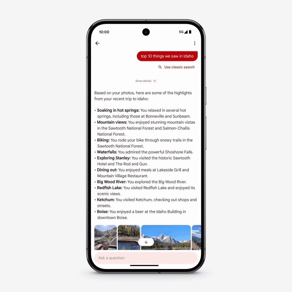 Google запрашивает фотографии