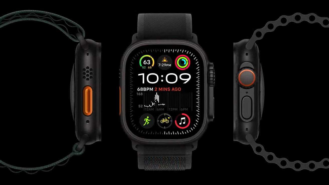 Apple Watch Ultra 2 получили черную сатиновую отделку