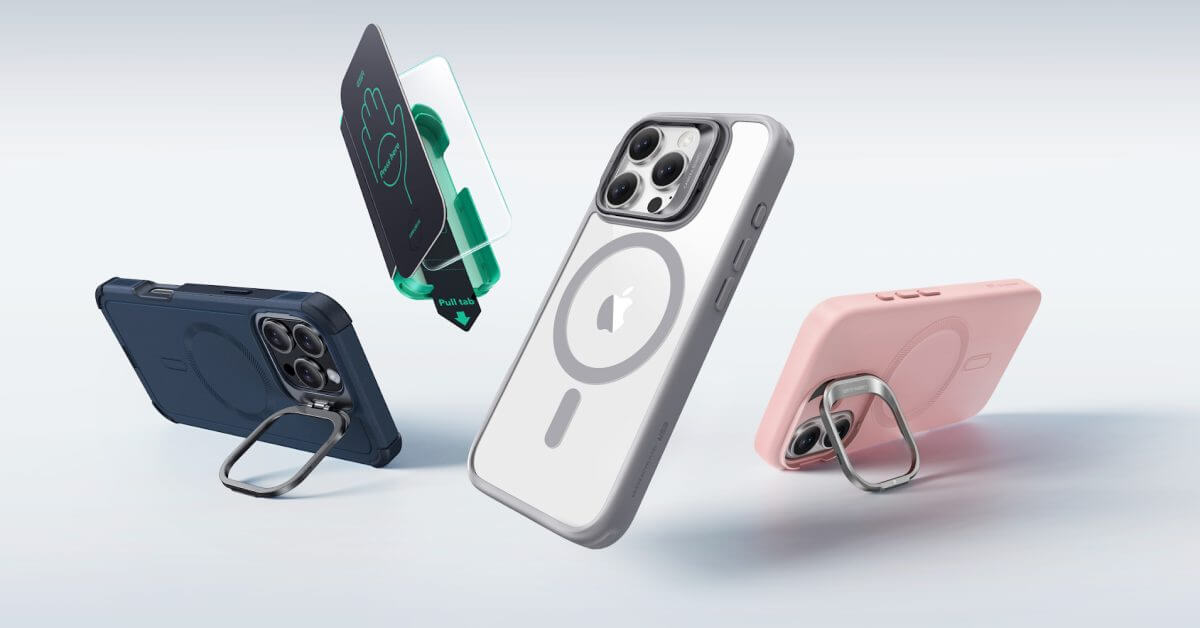 Линейка чехлов для iPhone 16 от ESR дебютирует со встроенной подставкой и быстрой зарядкой MagSafe
