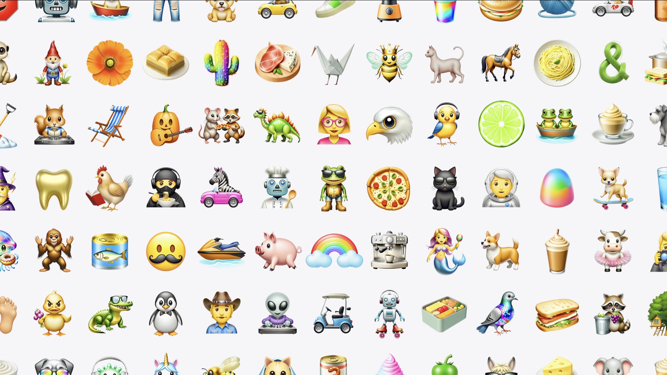 Функция Genmoji для iPhone 16