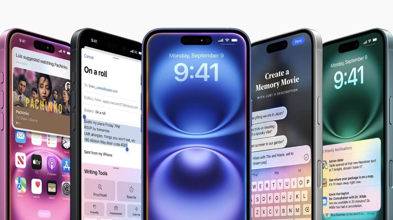 Линейка iPhone 16 получает Apple Intelligence через iOS 18.1 beta 3