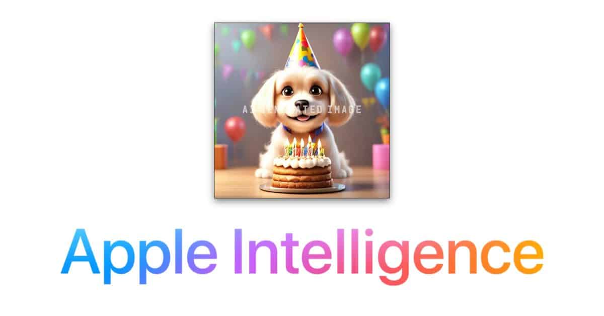 Apple делится первым примером изображения, сделанного Apple Intelligence: собака Крейга Федериги