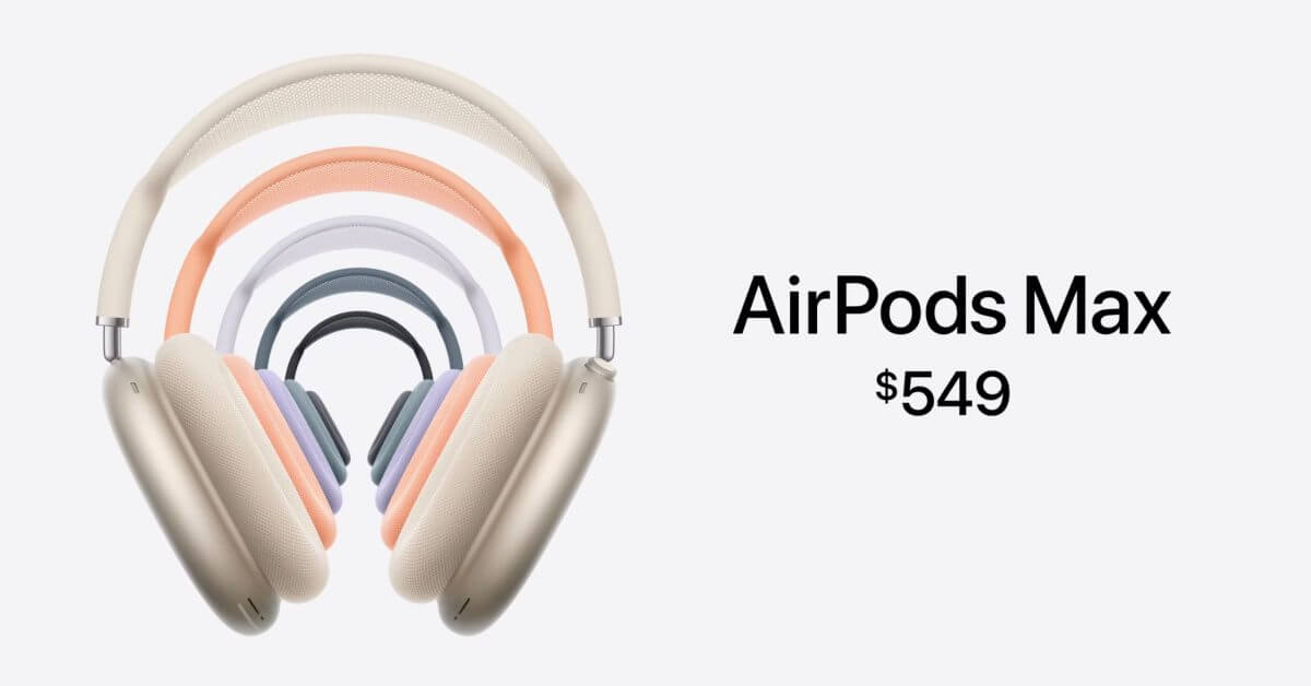 Apple анонсировала обновленные AirPods Max с новыми цветами и зарядкой по USB-C