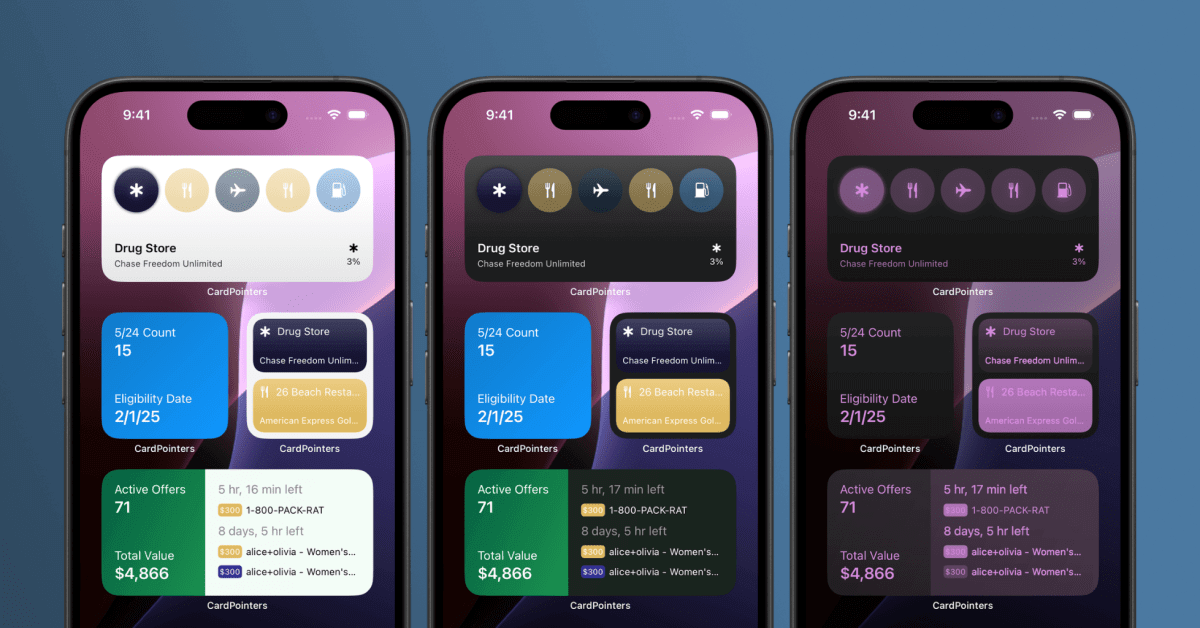 Обзор инди-приложений: последнее обновление «CardPointers» делает отслеживание бонусов по кредитным картам проще, чем когда-либо