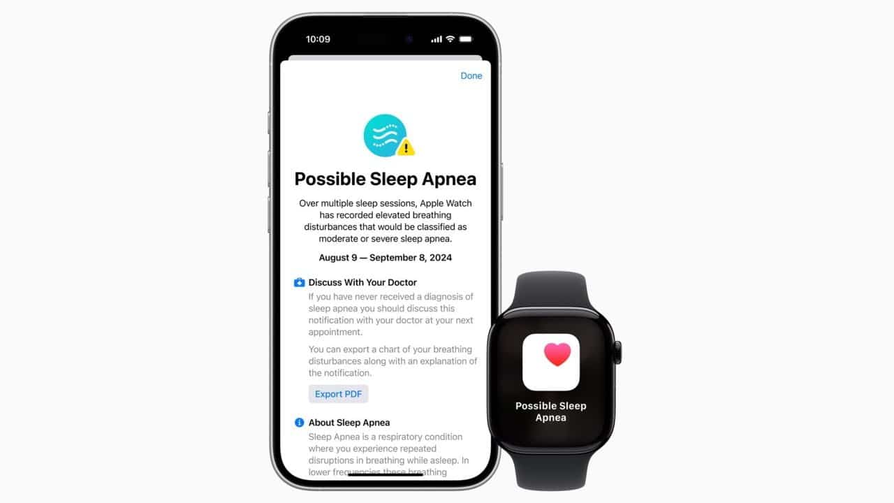 Как работает обнаружение апноэ во сне на Apple Watch в watchOS 11