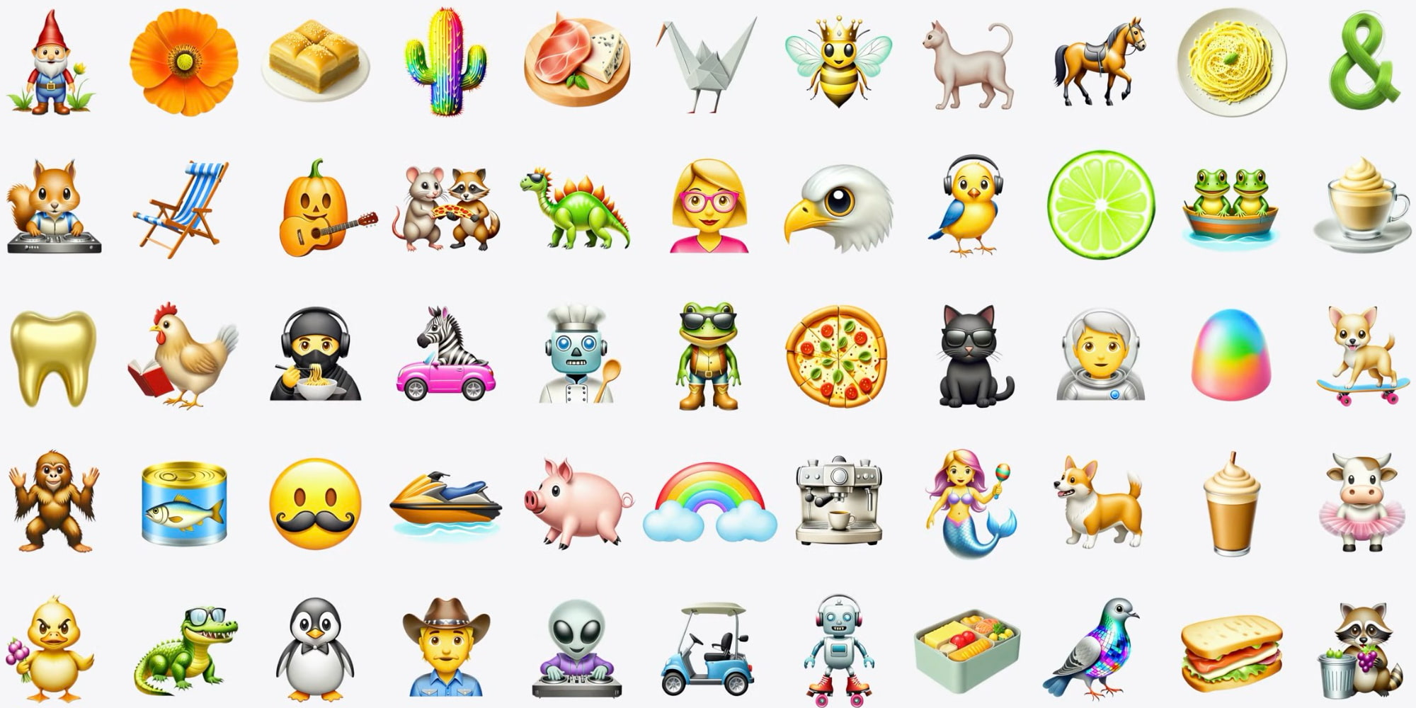 Генмодзи в iOS 18.2