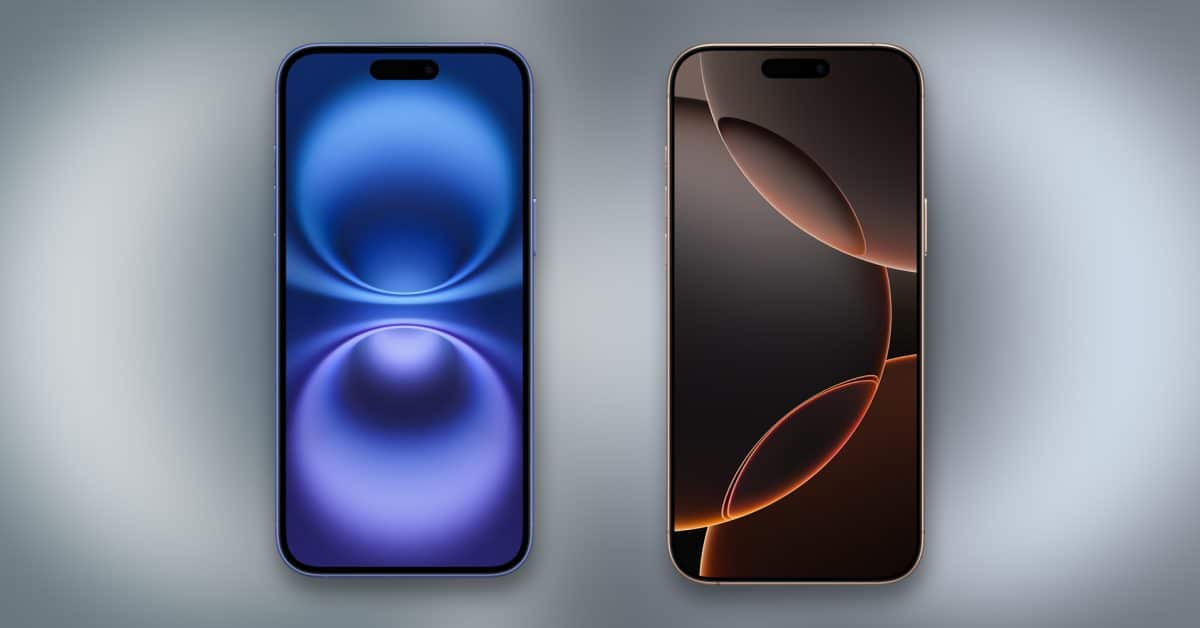 Загрузите новые обои для iPhone 16 и 16 Pro прямо здесь