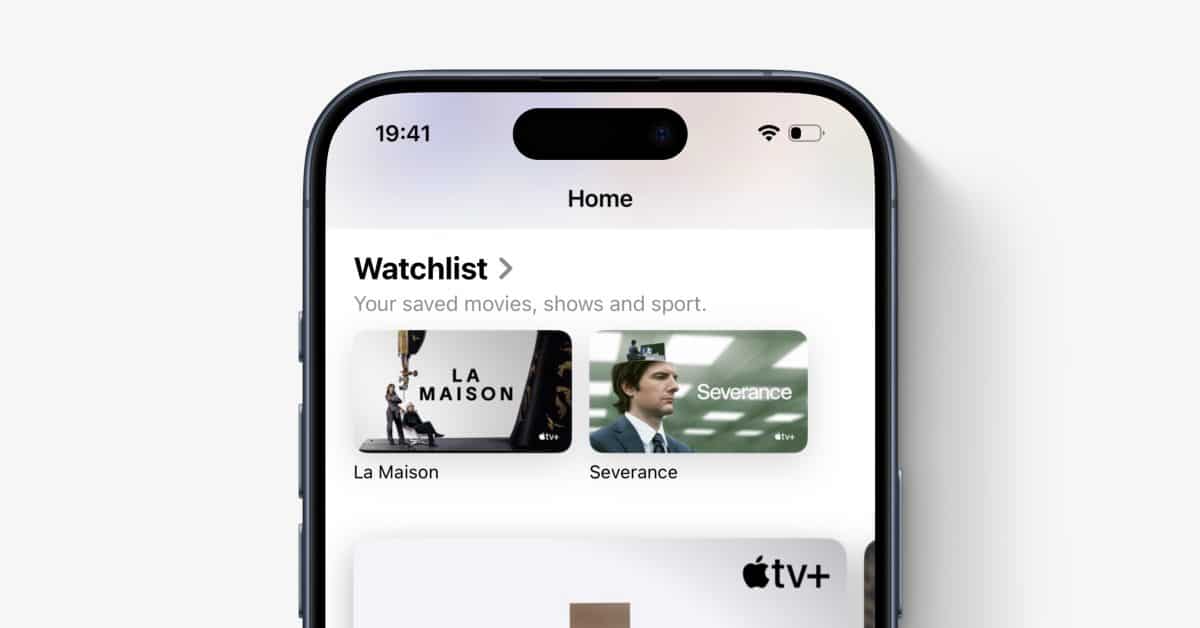 Приложение Apple TV добавляет отдельный список просмотра в iOS 18.1 beta