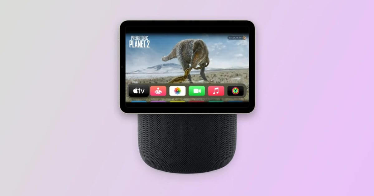 Отчет: HomePod с дисплеем и HomeOS выйдет в следующем году вместе с Apple Intelligence