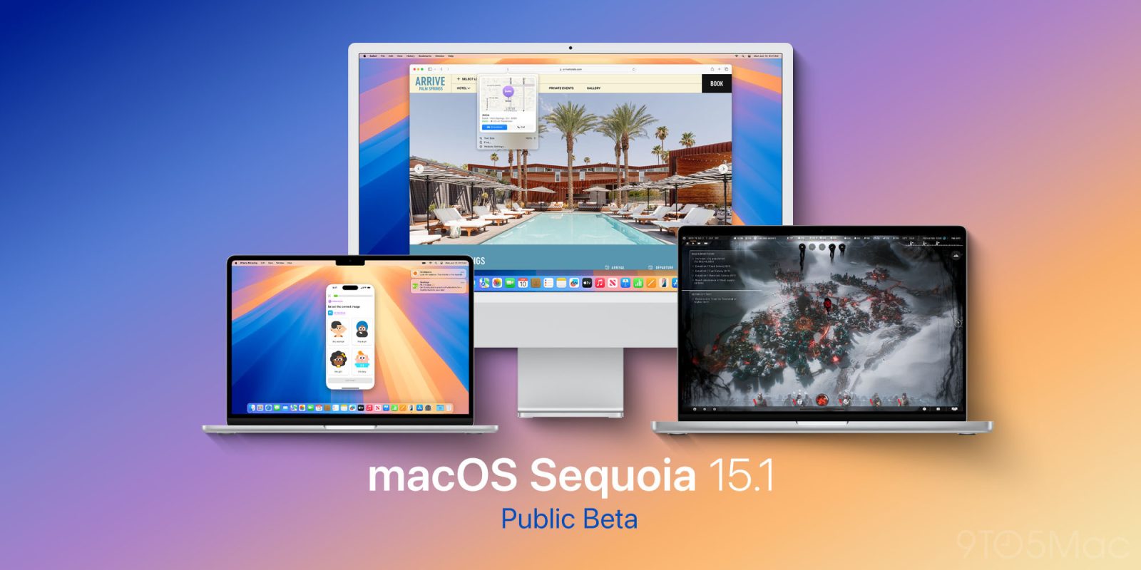 macOS Sequoia 15.1 Публичная бета-версия