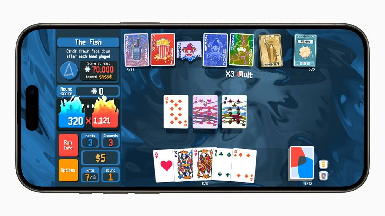 «Balatro+» появится в Apple Arcade 26 сентября