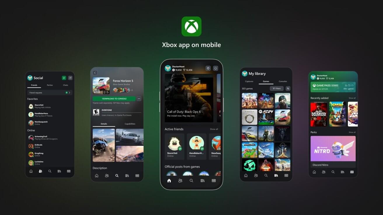 Microsoft объединяет приложение Xbox Game Pass с Xbox Mobile