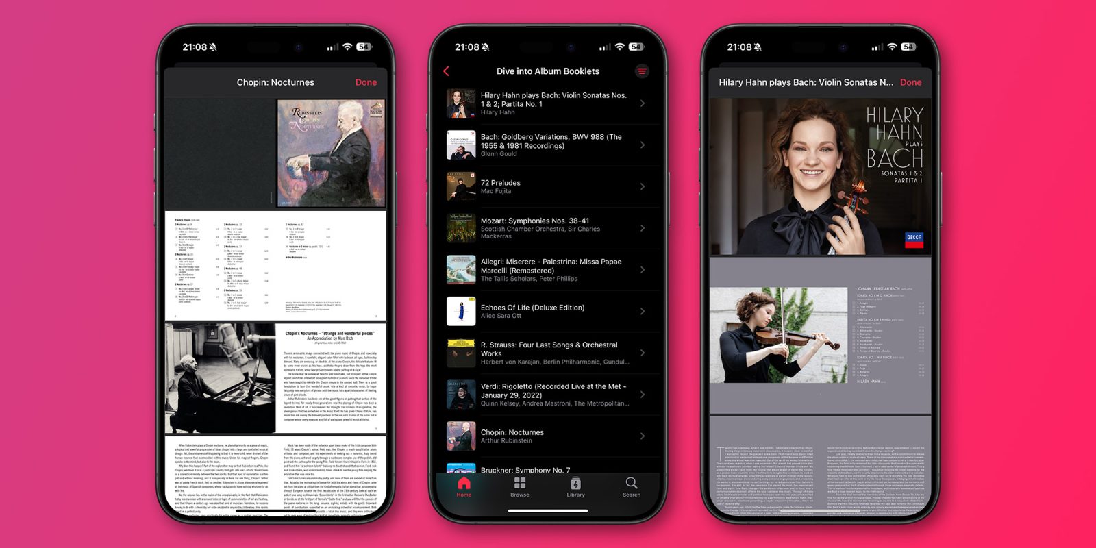 Apple Music Classical | Буклет альбома