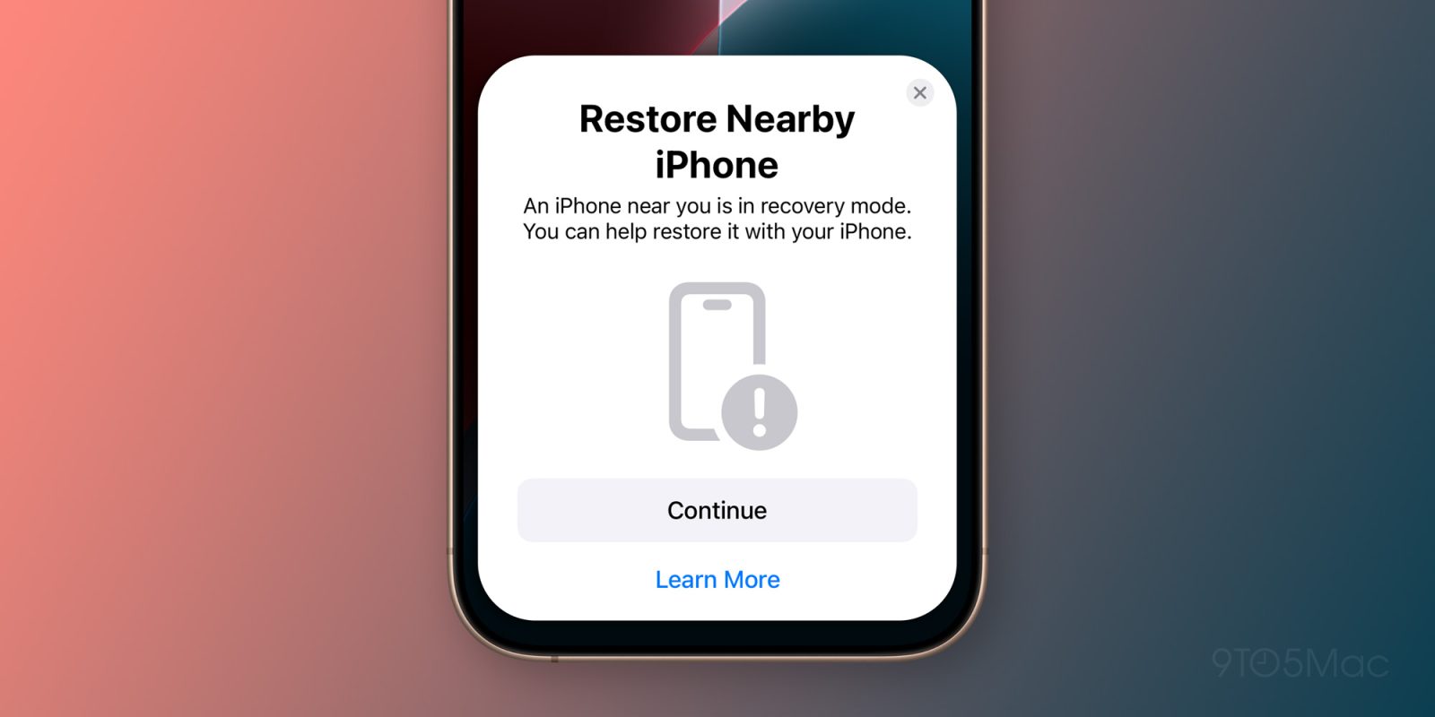 Прошивку iPhone 16 теперь можно восстановить по беспроводной сети с другого iPhone