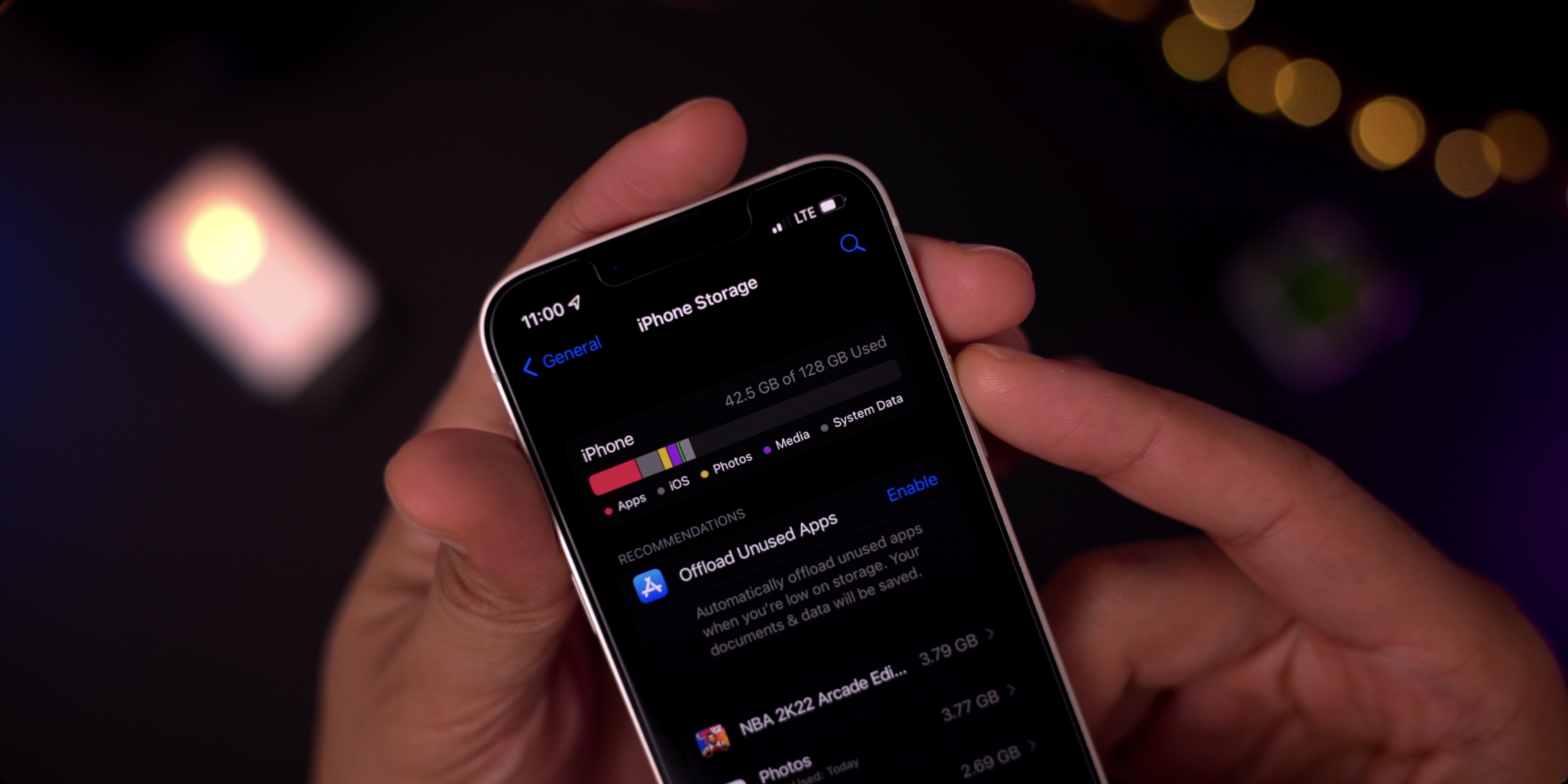 хранилище iPhone