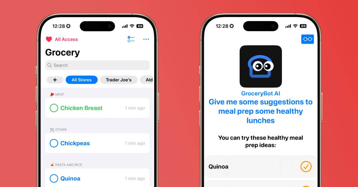 Обзор независимого приложения: GroceryBot — универсальный планировщик покупок в продуктовых магазинах