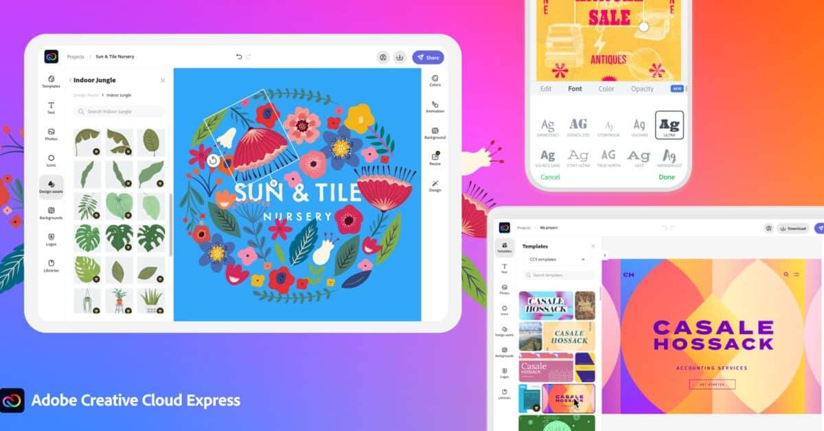 Adobe Express обновлен новыми функциями