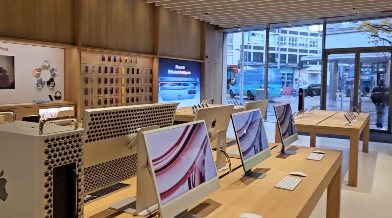 New Apple Belfast — единственный Apple Store в Северной Ирландии.