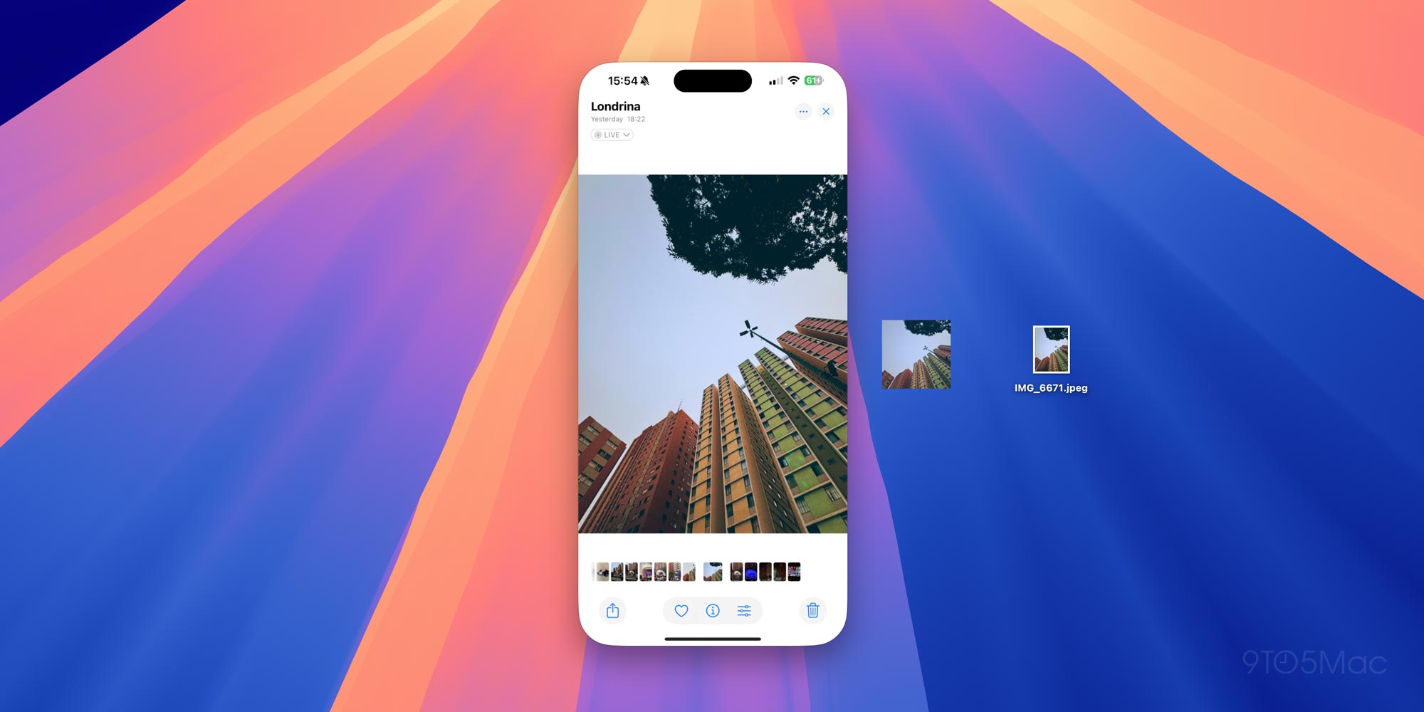 Зеркальное отображение iPhone в macOS 15.1