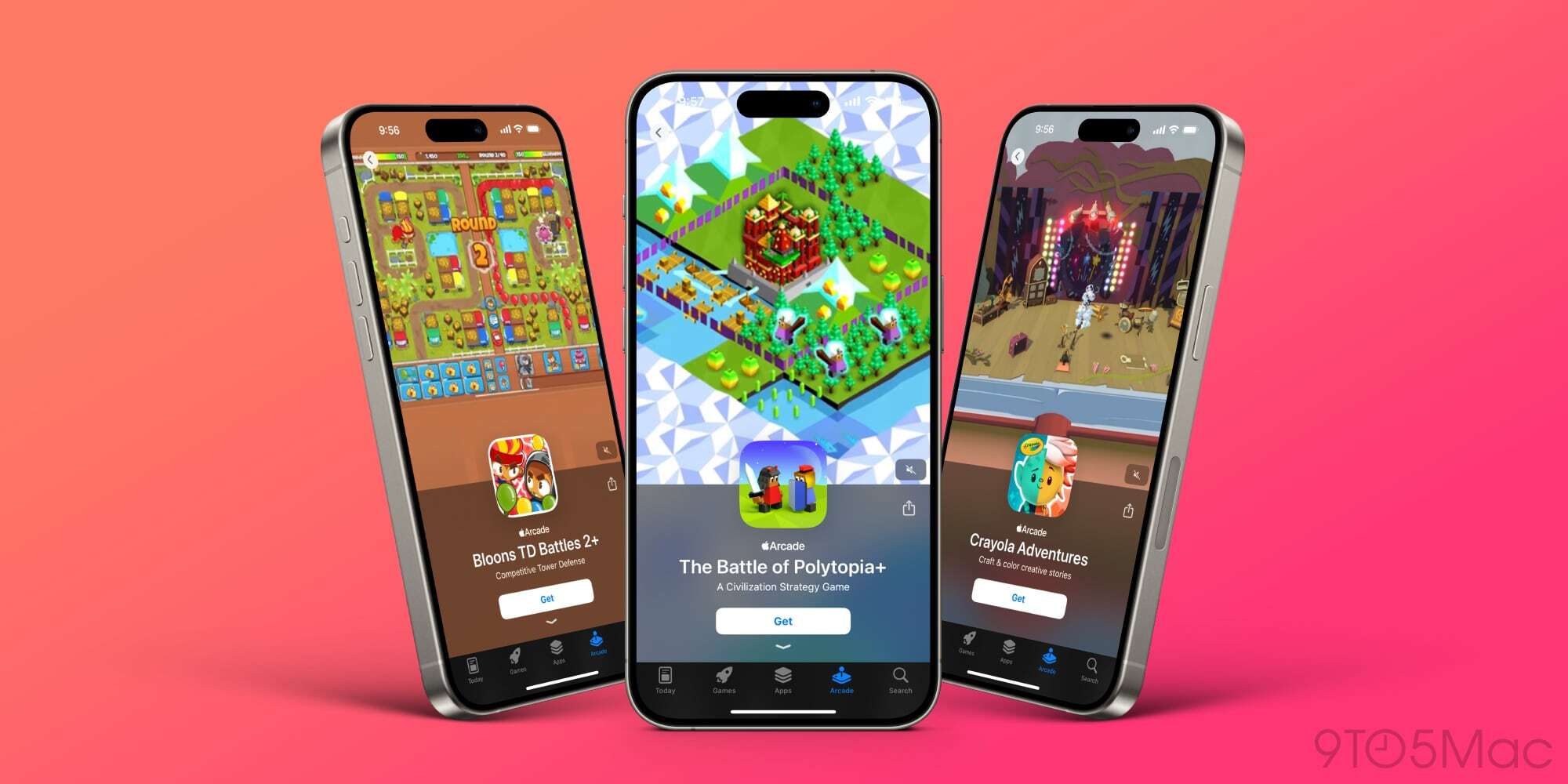Релиз Apple Arcade в марте 2024 г. |