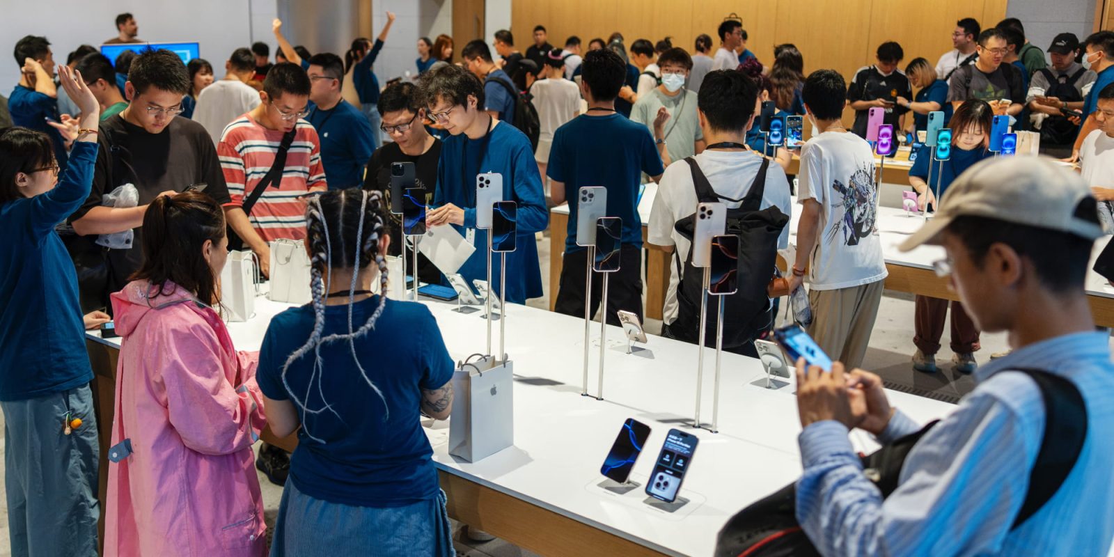 Магазин Apple в Шанхае, Китай