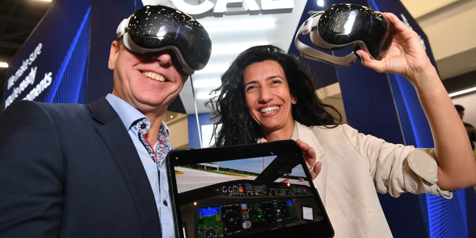 CAE демонстрирует новое решение для обучения пилотов для Apple Vision Pro