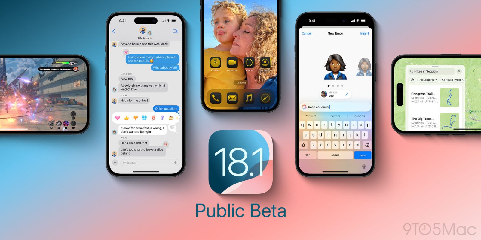 Публичная бета-версия iOS 18.1